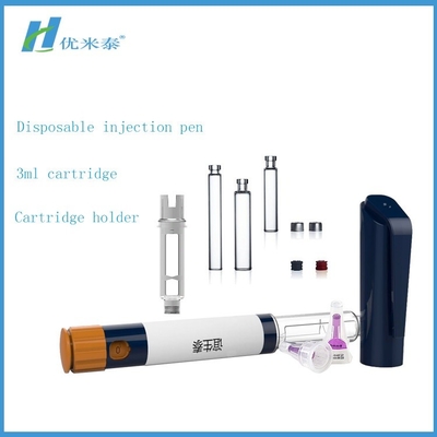 Disesuaikan Insulin Diabetes Pen Insulin, Keselamatan Pen Needles Dengan 3ml Cartridge