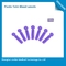 Single Use Lancets Disposable, Safety Blood Lancet Dengan Logo Printing