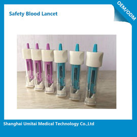 Mudah Operasi Gula Darah Lancets / Lancer sekali pakai Penggunaan tunggal 21-30G