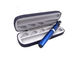 Blue Color Insulin Pen Box Insulin Travel Case Untuk Pens Tinplate / PU Leather Material