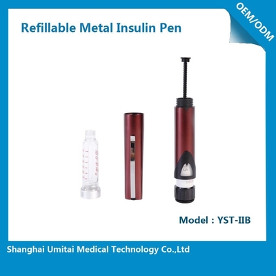 Pen Insulin Putih dengan Jarum halus untuk Pengobatan Diabetes
