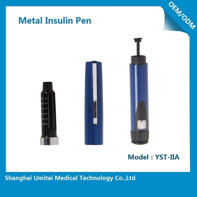 Pen sekali pakai yang dioperasikan dengan baterai dengan jarum 4mm dan peningkatan dosis 1 unit
