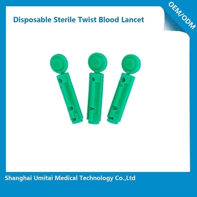 Lancet Darah Steril sekali pakai untuk koleksi darah 1,8 - Ukuran 2.4mm