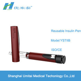 Sistem Injeksi Diabetes Insulin Pen Metal Housing Dengan Volume Penyimpanan Cartridge 3ml